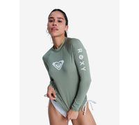 Roxy T-shirt manches longues Whole Hearted – Lycra – Vert – Taille L