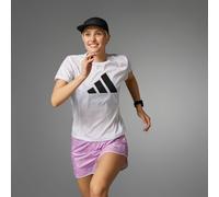 Adidas Run It Short Sleeve T-shirt Blanc XS Femme