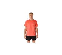 T shirt running asics core rouge homme