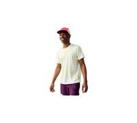 T shirt running brooks dash printed jaune homme