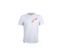 T shirt running bv sport light blanc rose unisexe