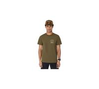 T shirt running circle agility run kaki homme
