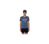 T shirt running circle athletic paris bleu femme