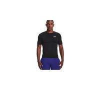 Under Armour T-shirt Homme HeatGear Compression manches courtes Noir/Blanc S