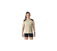 T shirt running dynafit sky blanc femme