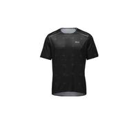 T shirt running gore wear contest noir homme