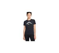 T shirt running nike dri fit trail logo noir femme