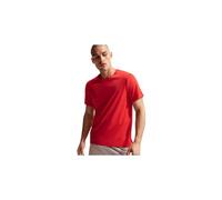 Nike Maillot de course Miler Dri-FIT UV manches courtes Hommes rouge clair/argent Taille L