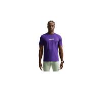 T shirt running nike stride london bleu homme