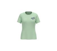 Odlo Essential Imprime Short Sleeve T-shirt Vert S Femme