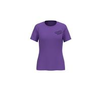Odlo Essential Imprime Short Sleeve T-shirt Violet L Femme