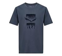 Salewa T-shirt manches courtes Eagle 3cime Bleu 2XL Homme
