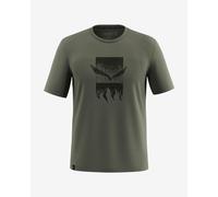 T-shirt Salewa Eagle 3cime manches courtes vert chrome - XL