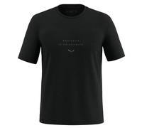 Salewa T-shirt Eagle Alpine Merino manches courtes noir graphite XXL