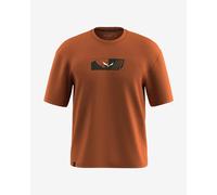 Salewa Eagle Hybrid Loose Hommes T-shirt XXL Brun