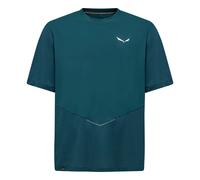 Salewa – T-shirt technique Pedroc Dry Hyb – Pond Blue – Taille L Homme