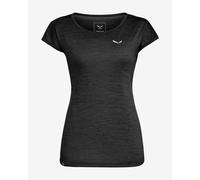 T-shirt Salewa Puez Melange Dry manche courte gris foncé femme - 40