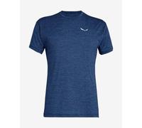 Salewa - Puez Melange Dry S/S Tee - T-shirt - 54 - dark denim melange