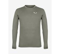 T-shirt Salewa Puez Melange Dry manches longues gris ciment - XL
