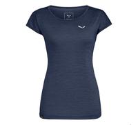 T-shirt Salewa Puez Melange Dry (Navy Blazer melange) femme L (46/40)