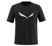 T-shirt Salewa Solid Dry Noir XL
