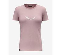 Salewa Solidlogo Dri-release® Short Sleeve T-shirt Rose XS Femme