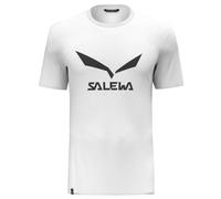 T-Shirt SALEWA SOLIDLOGO DRY T-SHIRT (White) Homme XL (52 IT)