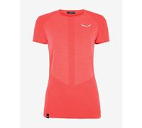 T-shirt Salewa Zebru Alpine Wool Responsive manche courte rose femme - 38