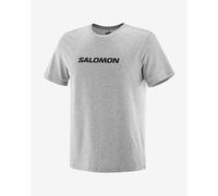 T-shirt Salomon Logo Performance manche courte gris - S