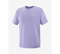 T-shirt Salomon Logo RX manches courtes violet clair - M