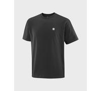 Salomon - Round Logo Graph - T-shirt - S - deep black