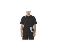 Salomon - Round Logo Graph - T-shirt - M - deep black