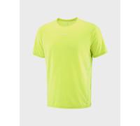 T-shirt Salomon Sense Aero GFX manches courtes jaune fluo - XL