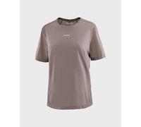 T-shirt Salomon SHKout Core manches courtes marron grisâtre femme - L