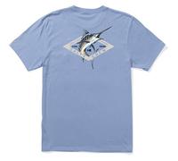 Salty Crew Diamond Marlin Short Sleeve T-shirt Bleu L Homme