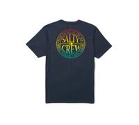 T-shirt Salty Crew Global Bleu S