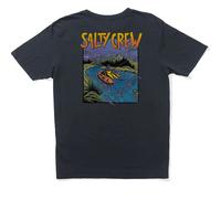 Salty Crew River Rats Short Sleeve T-shirt Noir M Homme