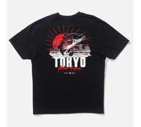 Salty Crew Tokyo Urban Angler Short Sleeve T-shirt Noir L Homme