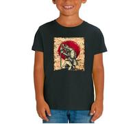 T-shirt SAMOURAÏ JAPONAIS - PIXEL EVOLUTION - Enfant 4 ans