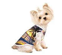 T-shirt sans manches à imprimé jamaïcain à couper le souffle pour animal de compagnie - Léger et doux - Pour l'intérieur et l'extérieur