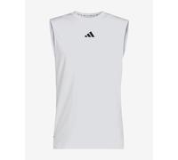T-shirt sans manches adidas D4T PrimeLift blanc noir - S