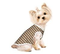 T-shirt sans manches avec imprimé chèvre FrolicPrint pour chiens et chats - Doux et extensible - Pour l'intérieur et l'extérieur