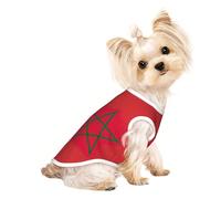 T-shirt sans manches avec imprimé drapeau du Maroc - Pour chiens et chats - Doux et extensible - Pour l'intérieur et l'extérieur