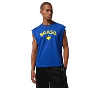 T-shirt sans manches Brésil Coupe du monde 2026 Bleu XL Male