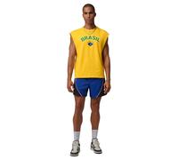 T-shirt sans manches Brésil Coupe du monde 2026 Jaune M Male