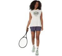 T-shirt sans manches femme Asics Game Graphic Blanc L