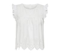 T-shirt sans manches femme Only Silla Blanc 42