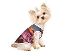 T-shirt sans manches imprimé Las Vegas Sunset 1 pour chiens et chats