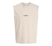 T-shirt sans manches Jack & Jones Soho Beige 2XL