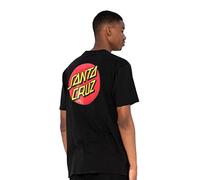 T-shirt Santa Cruz Classic DOT Chest Black (Homme, Noir , Medium